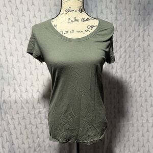 No Boundaries Sage Green Short Sleeve Tee